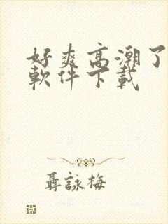 好爽高潮了毛片软件下载