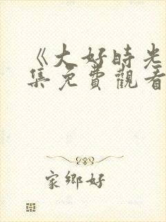 《大好时光》全集免费观看