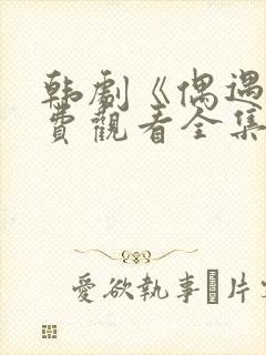 韩剧《偶遇》免费观看全集