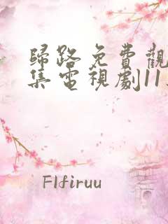 归路免费观看全集电视剧11集