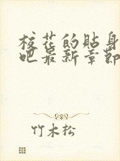 校花的贴身高手吧最新章节免费