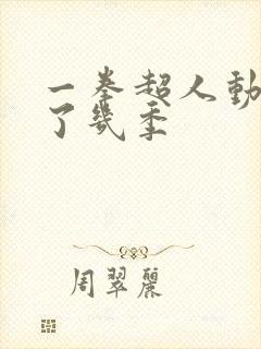 一拳超人动漫出了几季