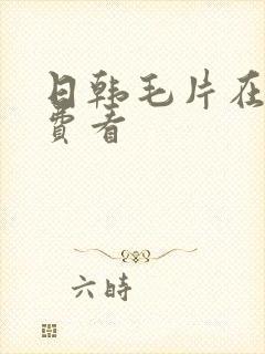 日韩毛片在线免费看