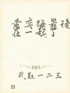 黄奕梅最后和谁在一起了