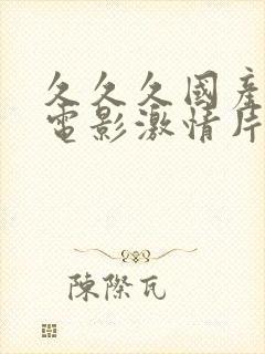 久久久国产精品电影激情片