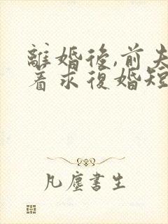 离婚后,前夫哭着求复婚短剧