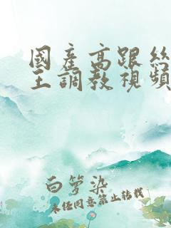 国产高跟丝袜女王调教视频