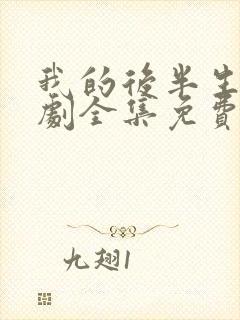 我的后半生电视剧全集免费播放高清版