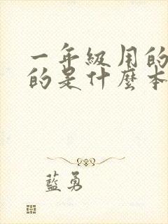 一年级用的最多的是什么本子