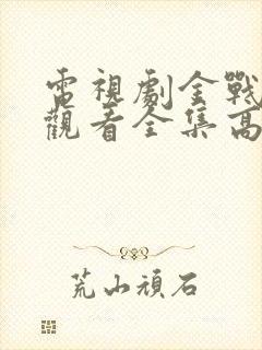 电视剧金战免费观看全集高清