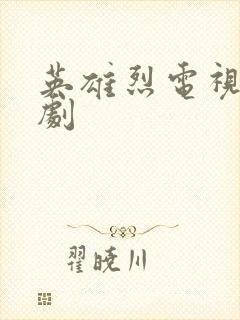 英雄烈电视连续剧