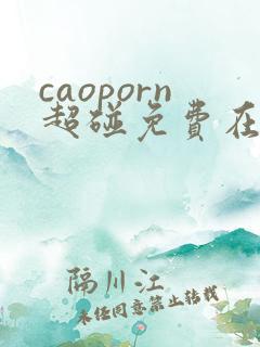 caoporn超碰免费在线观看