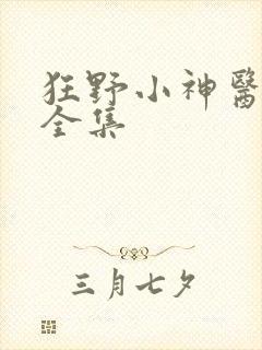 狂野小神医短剧全集