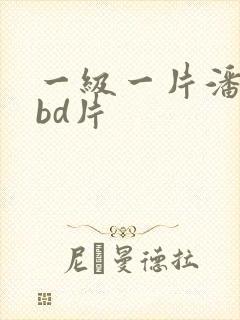一级一片潘金莲bd片