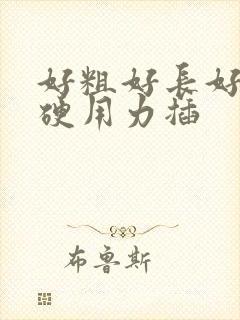 好粗好长好大好硬用力插