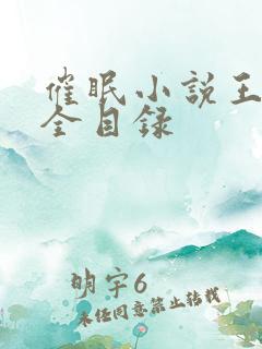 催眠小说王鹏大全目录