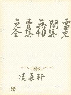 免费无间电视剧全集40集免费观看