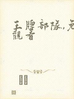 王牌部队,免费观看