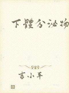 下体分泌物黄色