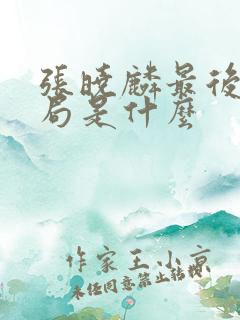 张晓麟最后的结局是什么