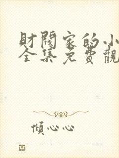 财阀家的小儿子全集免费观看高清