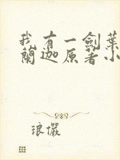 我有一剑叶观纳兰迦原著小说