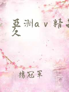 亚洲aⅴ精品久久