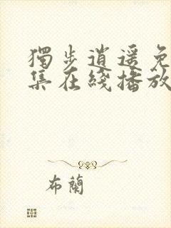 独步逍遥免费全集在线播放动漫