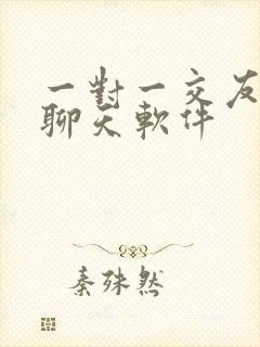 一对一交友视频聊天软件