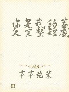 你是我的蓄谋已久完整短剧