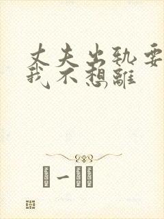 丈夫出轨要离婚我不想离