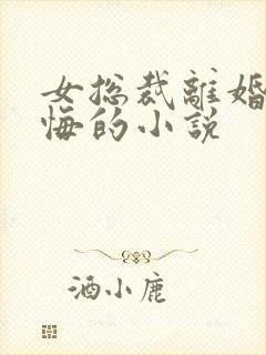 女总裁离婚又后悔的小说