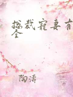 总裁宠妻有点甜全