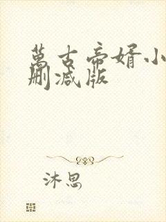 万古帝婿小说未删减版