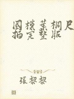 国模叶桐尺度私拍完整版