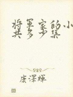 将军家的小娘子共多少集