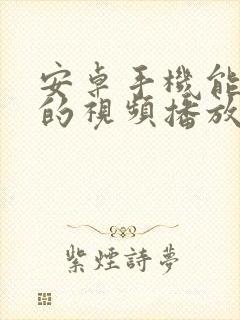 安卓手机能加密的视频播放器