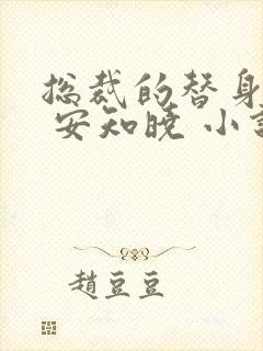 总裁的替身前妻 安知晓 小说