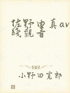 佐野由真av在线观看