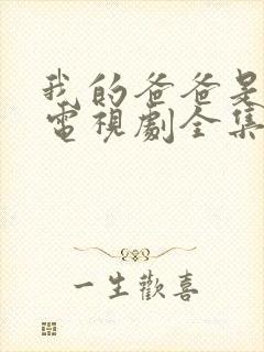 我的爸爸是奇葩电视剧全集