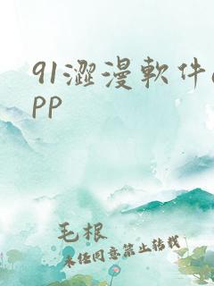 91涩漫软件app
