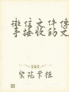 微信文件传输助手接收的文件在哪里