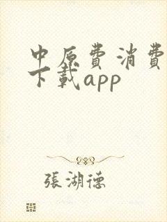 中原费消费金融下载app