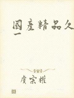 国产精品久久久一