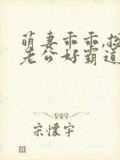 萌妻乖乖,总裁老公好霸道