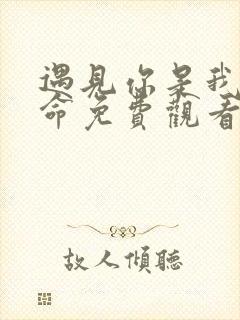 遇见你是我的宿命免费观看全集