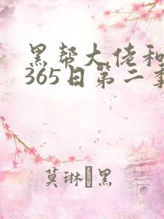 黑帮大佬和我的365日第二季无删减