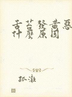 舌苔发黄恶臭是什么原因