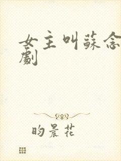 女主叫苏念的短剧