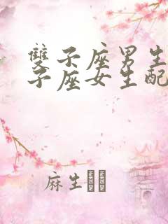 双子座男生和狮子座女生配对指数